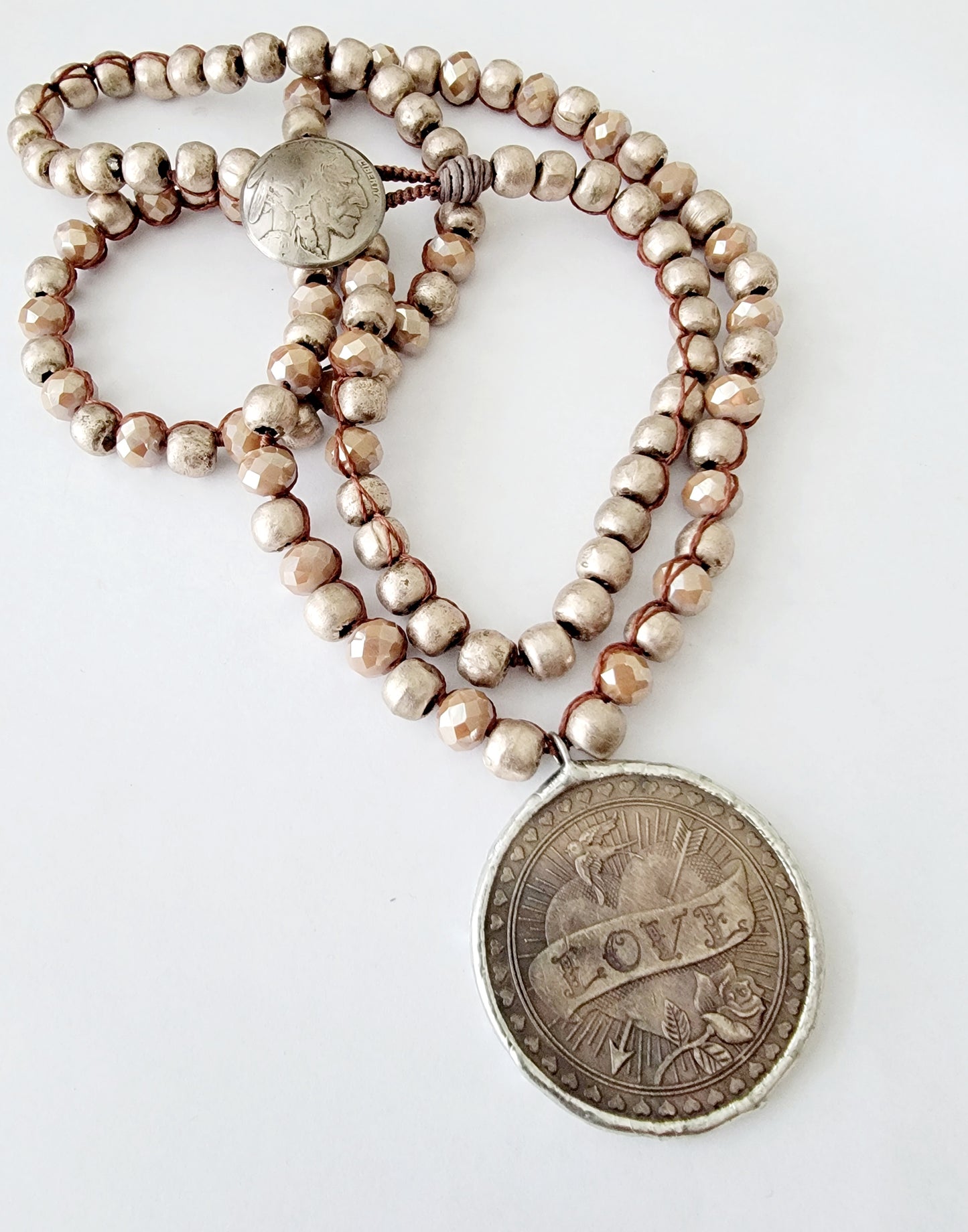 Love Coin Necklace