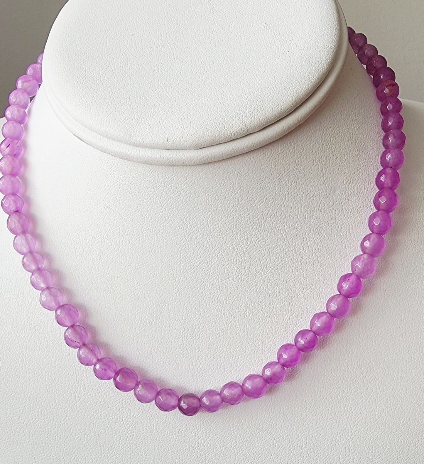 Agate Beaded Necklace