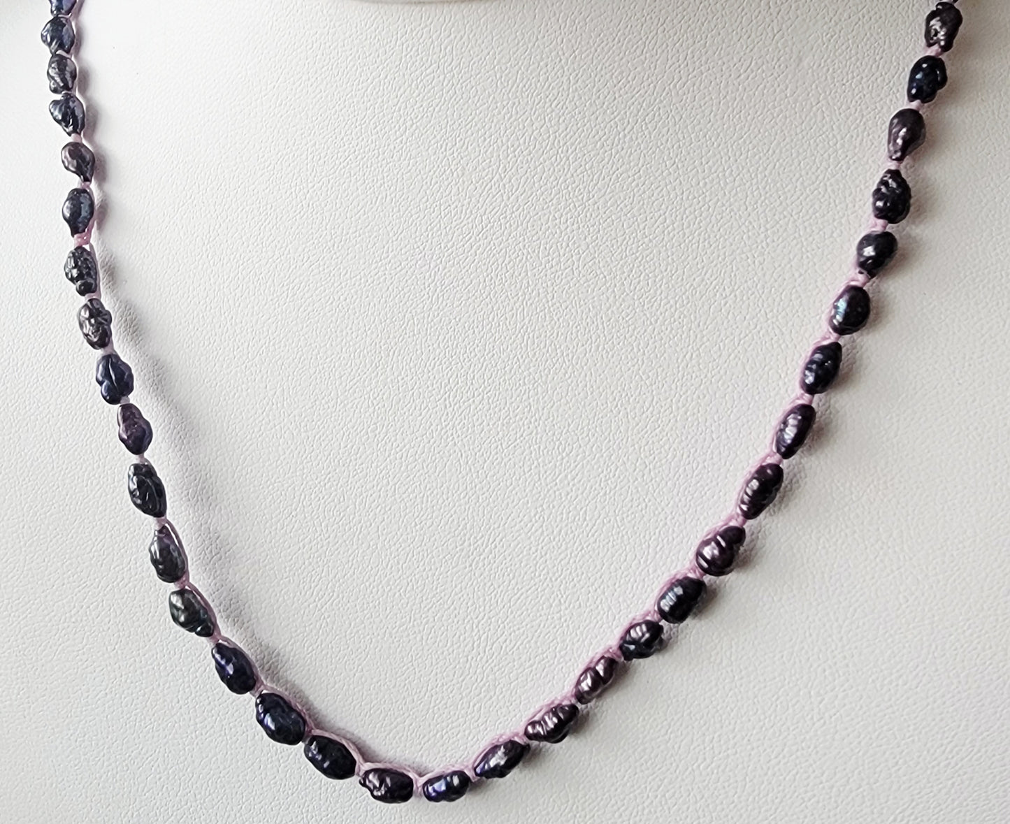 Vintage Japanese Rice Pearl Necklace