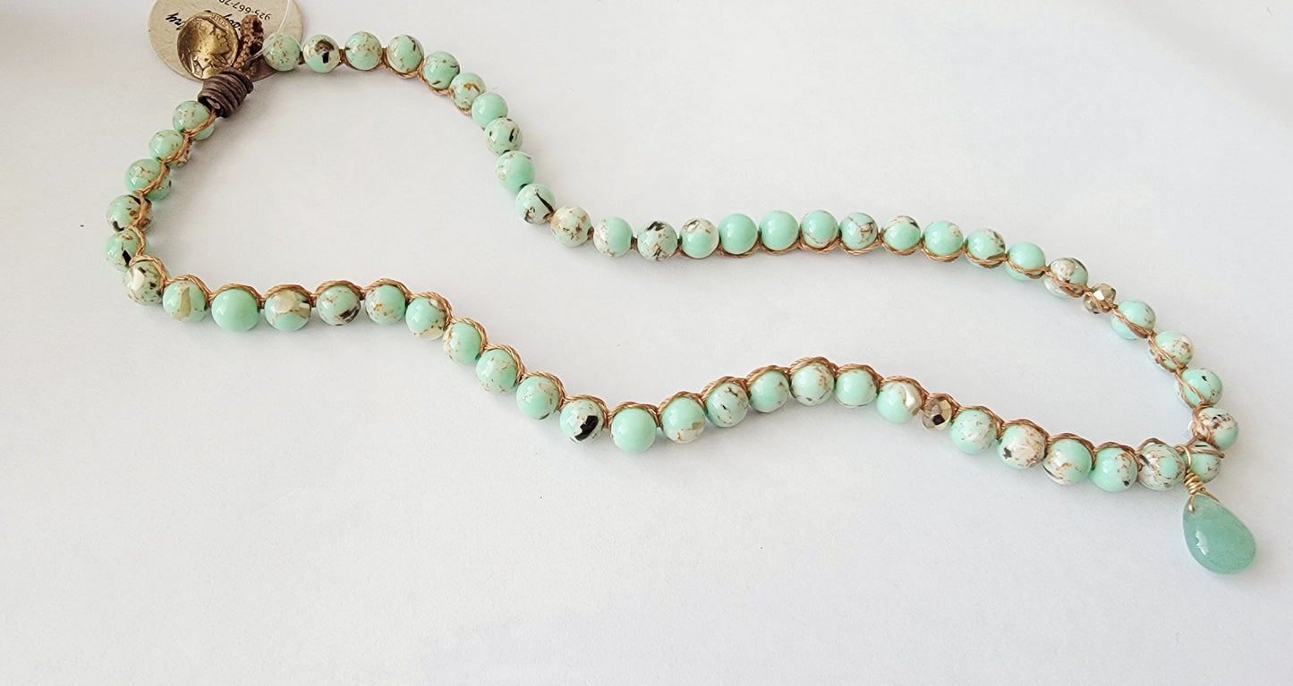 Peruvian Turquoise Necklace