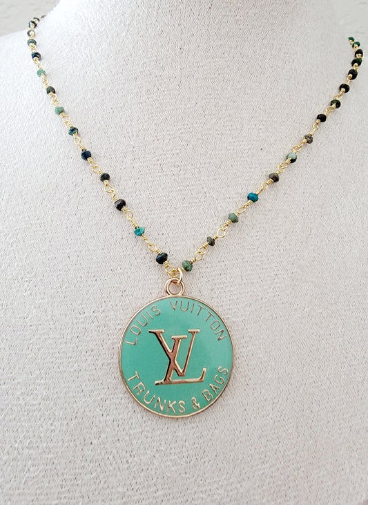 Dainty LV Necklace