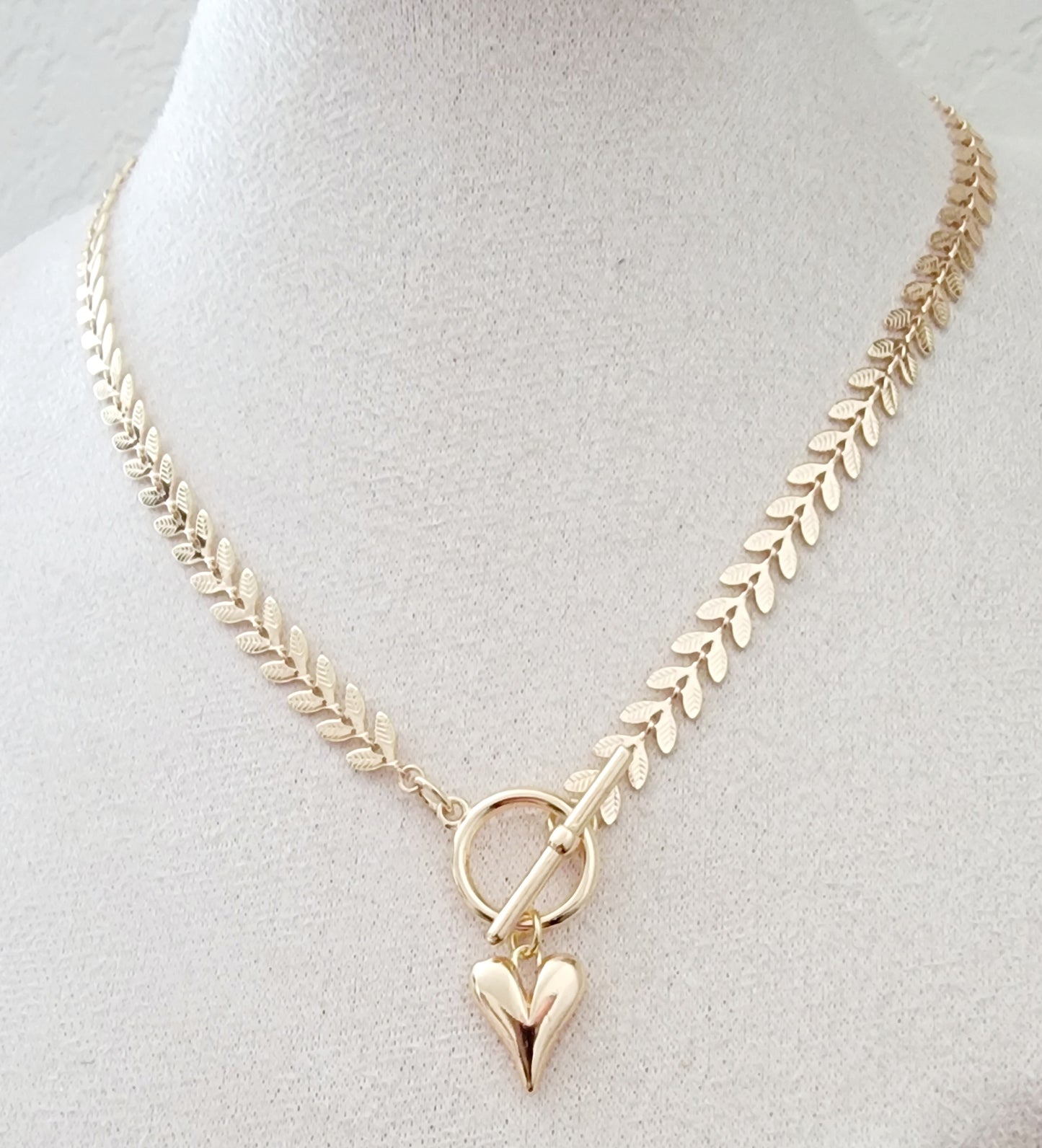 14k gold filled heart