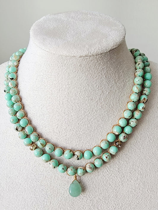 Peruvian Turquoise Necklace