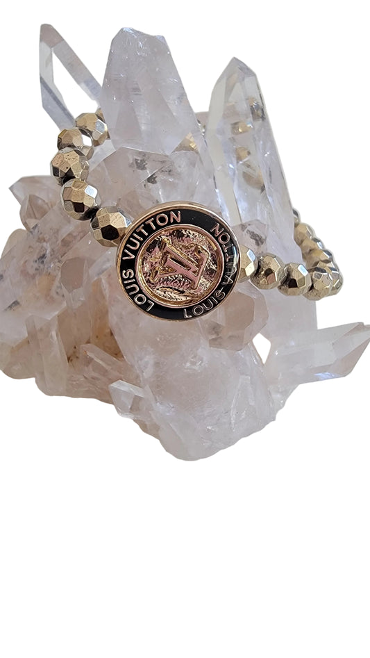 Authentic Vintage Louis Vuitton Button Bracelet