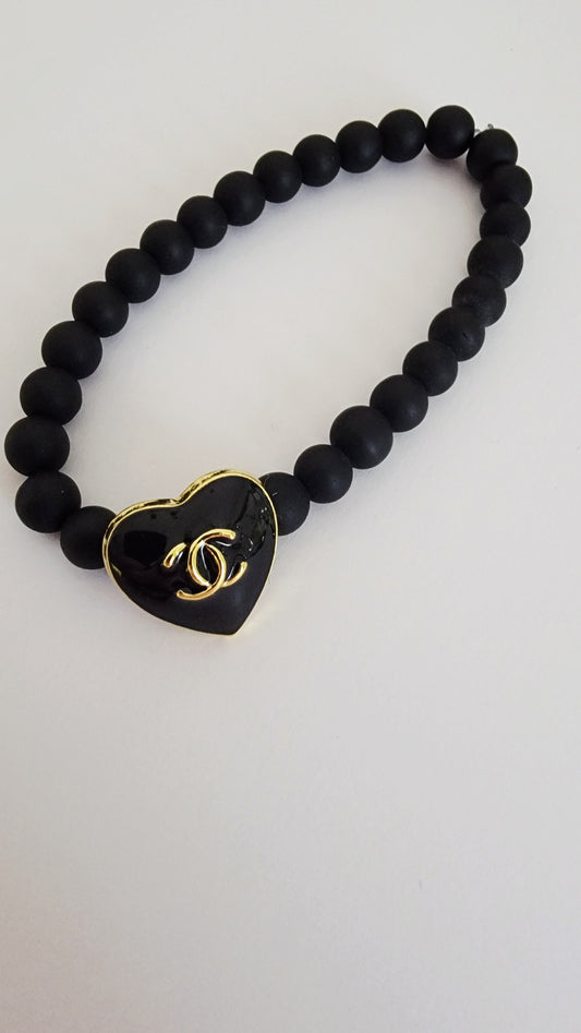 Authentic CC Matte Onyx Bracelet