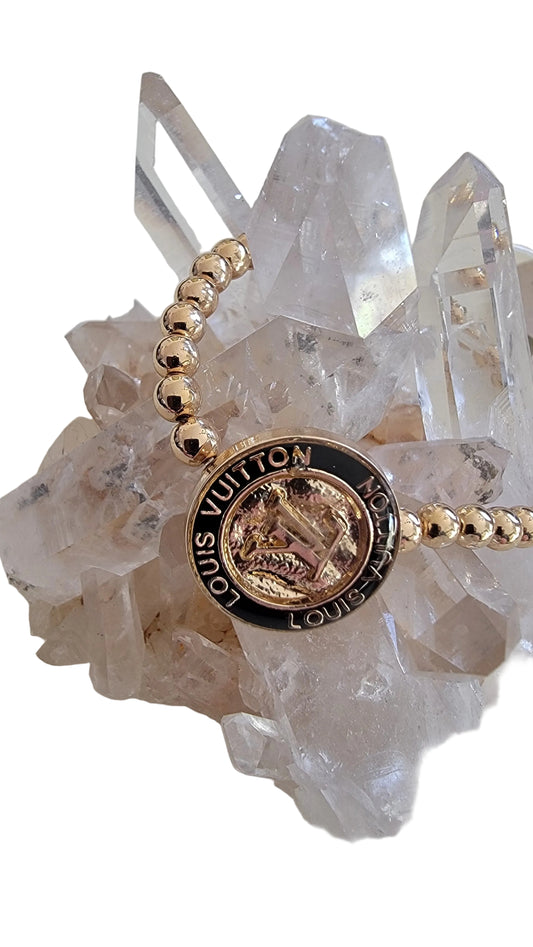 Authentic Vintage Louis Vuitton Button Bracelet