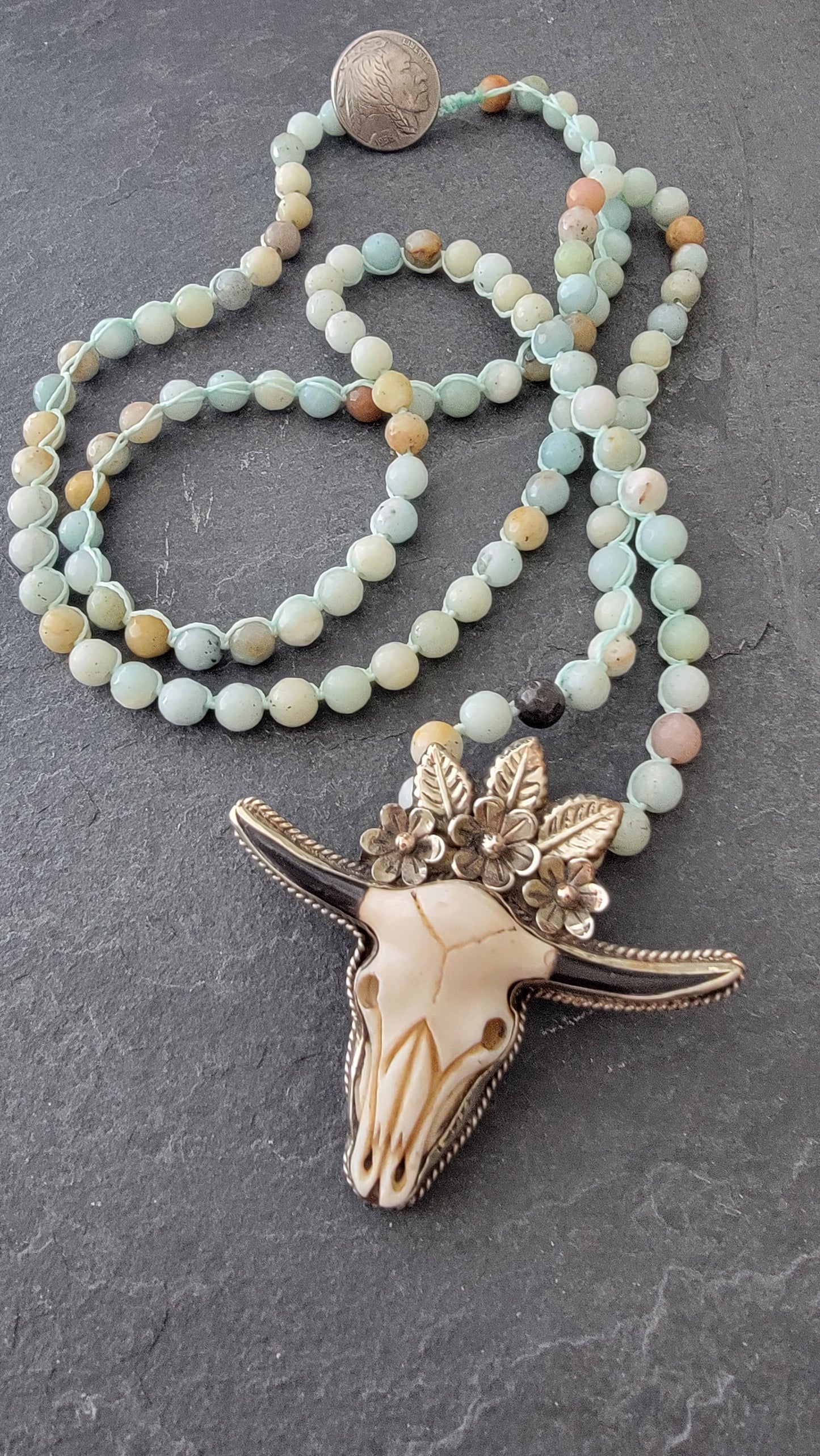 Western Soul Longhorn Necklace